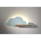 CLOUD Sieninis šviestuvas 5W LED IQ KIDS Mėlyna