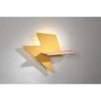 LIGHTNING Sieninis šviestuvas 4W LED IQ KIDS Aukso