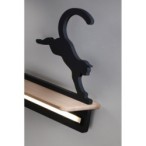 CAT Sieninis šviestuvas 5W LED IQ KIDS Juoda