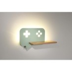 CONSOLE Sieninis šviestuvas 5W LED IQ KIDS Mint