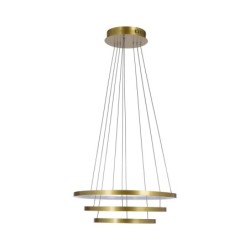 LUNE Pakabinamas šviestuvas D:50+40+30 Aukso LED 4000K