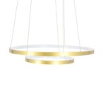 LUNE Pakabinamas šviestuvas D:50+30 Aukso LED 4000K