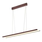 COCONUT Pakabinamas šviestuvas 91X8 28W LED Ruda 4000K