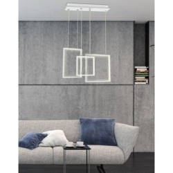 KEOS Pakabinamas šviestuvas 54X9 36W LED Balta 4000K