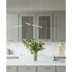 THASOS Pakabinamas šviestuvas 103X23 23W LED Chromo 4000K