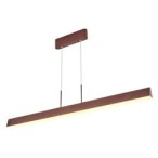 COCONUT Pakabinamas šviestuvas 100X8 28W LED Ruda 4000K