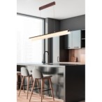 CURACOA Pakabinamas šviestuvas 100X16 33W LED Ruda 4000K