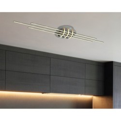 NAKSOS Lubinis šviestuvas 110X22 LED Satino Nikelio 4000K