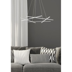 ANDROS Pakabinamas šviestuvas 82X78 LED Sidabro 4000K