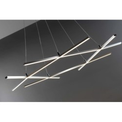 ANDROS Pakabinamas šviestuvas 82X78 LED Sidabro 4000K