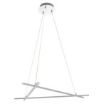 ANDROS Pakabinamas šviestuvas 70X62 LED Sidabro 4000K