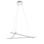 ANDROS Pakabinamas šviestuvas 70X62 LED Sidabro 4000K
