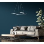 ANDROS Pakabinamas šviestuvas 70X70 LED Sidabro 4000K