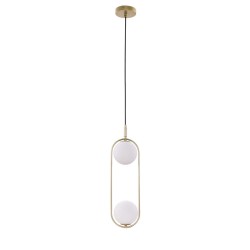 CORDEL Pakabinamas šviestuvas 2xG9 BRASS