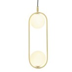 CORDEL Pakabinamas šviestuvas 2xG9 BRASS
