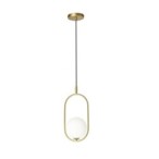 CORDEL Pakabinamas šviestuvas 1xG9 BRASS