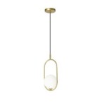 CORDEL Pakabinamas šviestuvas 1xG9 BRASS
