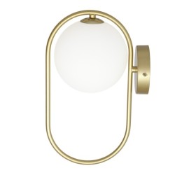 CORDEL Sieninis šviestuvas 1xG9 RING BRASS