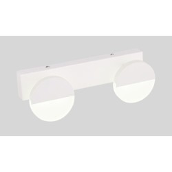 SING Sieninis šviestuvas 2X3W LED Balta 4000K