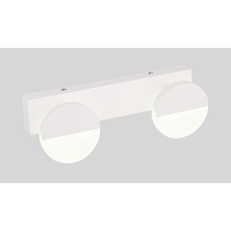 SING Sieninis šviestuvas 2X3W LED Balta 4000K