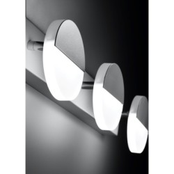 SING Sieninis šviestuvas 3X3W LED Balta 4000K