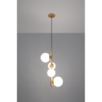 CORDEL Pakabinamas šviestuvas BRASS 4xG9 Balta