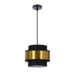 Prestige Pakabinamas šviestuvas Juoda 1xE27 Juoda +Aukso