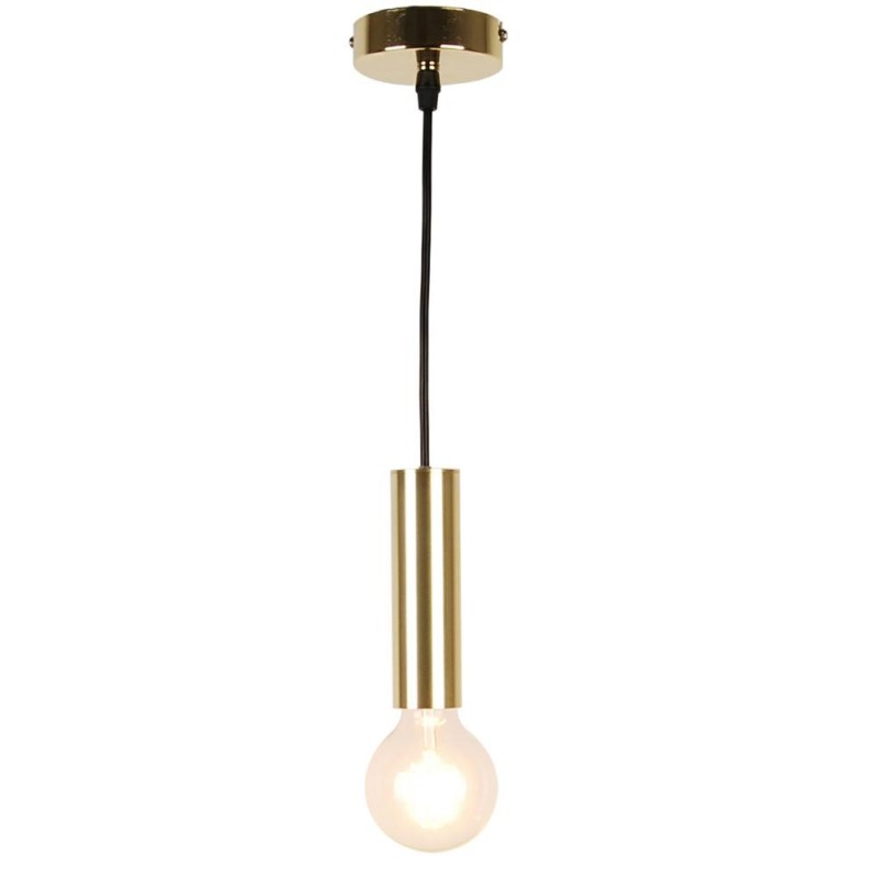 1-LIGHT Pakabinamas šviestuvas DALLAS Ø42X142mm 1xE27 Aukso