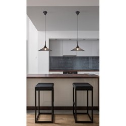 Pakabinamas šviestuvas VOSS 1xE27 Rožinė