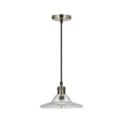 Pakabinamas šviestuvas GENEVA Ø215mm 1xE27 Skaidri