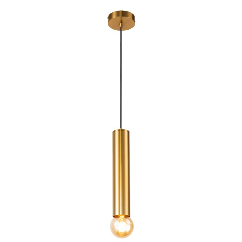 Pakabinamas šviestuvas AUSTIN SLIM Ø60X300mm 1xE27 Aukso
