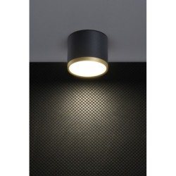 TUBA Lubinis šviestuvas 9W LED 8.8/7.5 Aukso+Juoda 4000K