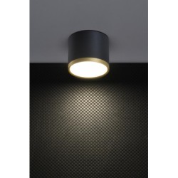 TUBA Lubinis šviestuvas 9W LED 8.8/7.5 Aukso+Juoda 4000K