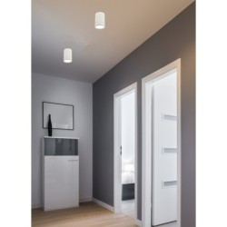 Lubinis šviestuvas TUBA 1xGU10 6,8/10 Matinė Balta