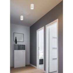 Lubinis šviestuvas TUBA 1xGU10 6,8/10 Matinė Balta