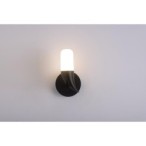 Sieninis šviestuvas SAKAI LED 4W 3000K Juoda