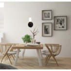 Sieninis šviestuvas SAKAI LED 4W 3000K Juoda
