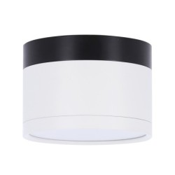 Lubinis šviestuvas TUBE 9W LED 4000K Balta + Juoda D:8.8CM