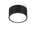 Lubinis šviestuvas TUBE 9W LED 4000K Juoda + Balta D:8.8CM