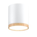 Lubinis šviestuvas TUBE 5W LED 4000K Medžio + Balta D:6.8CM