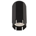 Lubinis šviestuvas TUBE 1X25W GU10 6.3/12 Juoda