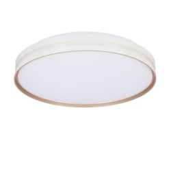 MONTANA Lubinis šviestuvas Balta+Aukso 24W LED 40CM