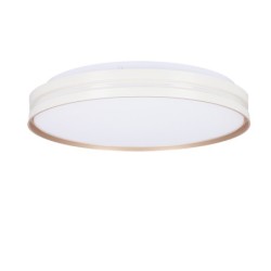 MONTANA Lubinis šviestuvas Balta+Aukso 24W LED 40CM