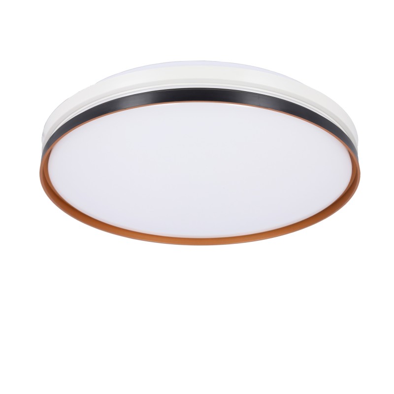 MONTANA Lubinis šviestuvas Juoda +Balta +Aukso 24W LED 40CM