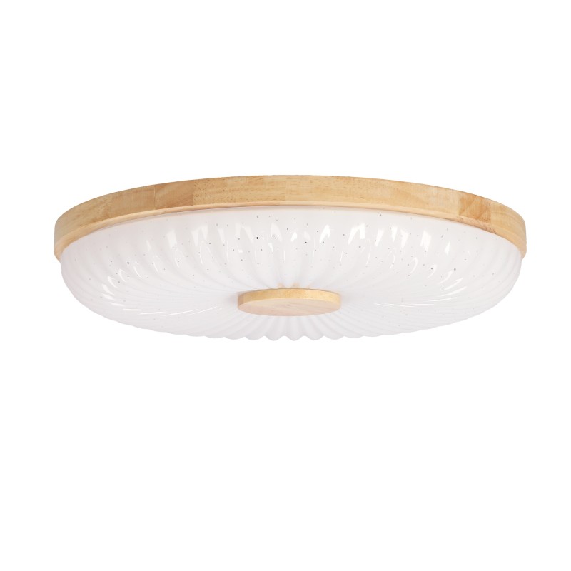 Tart Lubinis šviestuvas Medžio 24W LED 38CM Balta +Medžio 4000K