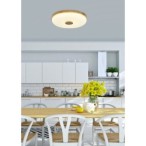 Tart Lubinis šviestuvas Medžio 24W LED 38CM Balta +Medžio 4000K