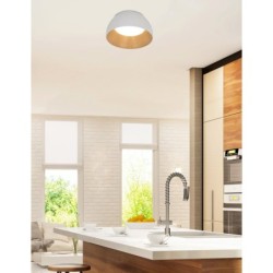 LIGURIA Lubinis šviestuvas Balta Medžo 18W LED 35CM
