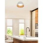 LIGURIA Lubinis šviestuvas Balta Medžo 18W LED 35CM