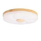 FioriNE Lubinis šviestuvas Medžio 24W LED 39CM Balta +Medžio 4000K