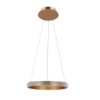 Hashim Pakabinamas šviestuvas 40cm Aukso 22W LED 4000K Krištoliukai